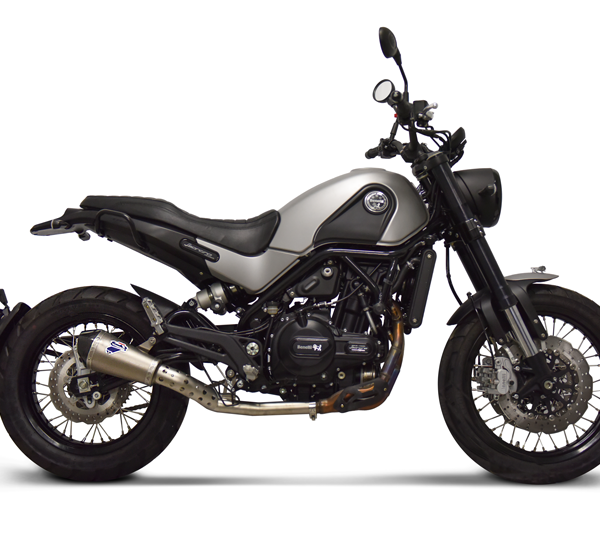 Termignoni Relevance Conical Slip-On Kit with Decat Pipe for Benelli Leoncino 500 / Leoncino Trail (2018-2020) - BE05094SO01