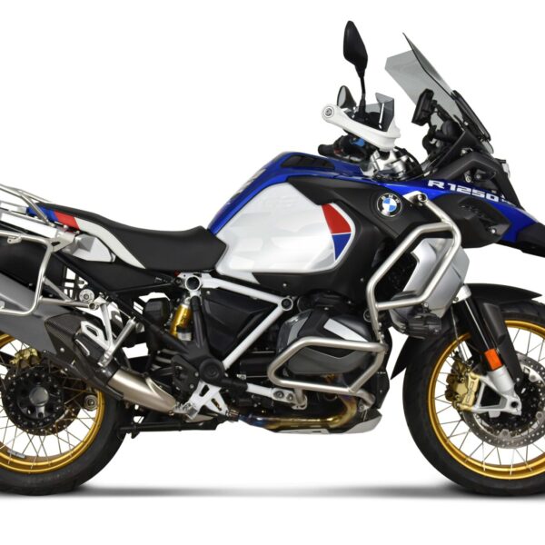 Termignoni Matte Gray Titanium Slip-On Exhaust for BMW R 1250 GS (2019-2023) – Homologated