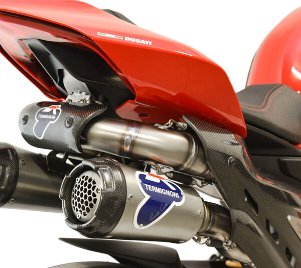 Termignoni SBK Replica Stainless Steel / Titanium Full Exhaust System for Ducati Panigale V4 / Streetfighter V4