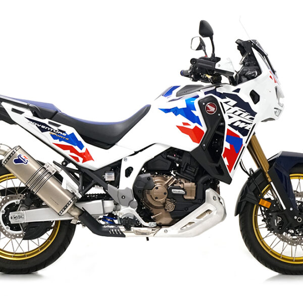 Termignoni Titanium Slip-On Exhaust for Honda CRF 1100L Africa Twin (2024-2026) – Homologated