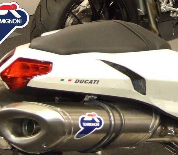 Termignoni Titanium Slash-Cut Slip-On Exhaust Set for Ducati 848 / 1098 / 1198 – Homologated