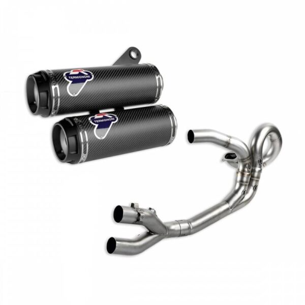 Termignoni Carbon Fiber Full Exhaust System for Ducati Monster 1200 – Racing