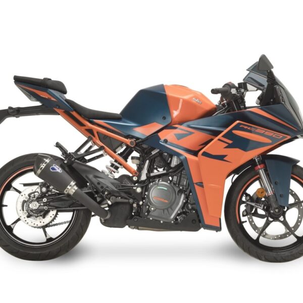 Termignoni Stainless Steel Slip-On Exhaust for KTM 125 / 390 Duke / Adventure / RC – Homologated