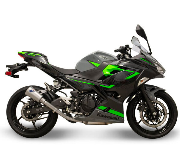 Termignoni GP2R-R Stainless Steel Slip-On Exhaust for Kawasaki Ninja 400 / Z400 (2018-2020)