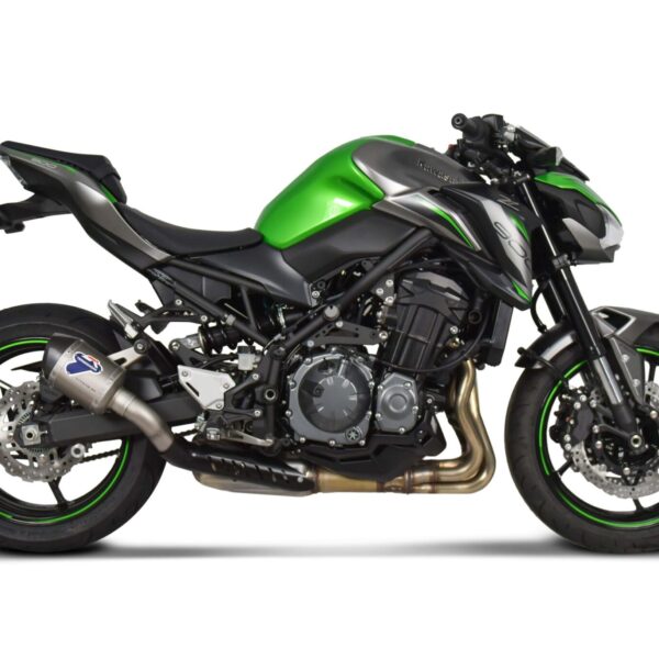 Termignoni D70 Titanium Slip-On Kit with Link Pipe and Heat Shield for Kawasaki Z 900 (2017-2020)