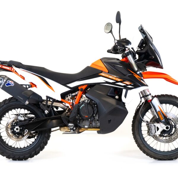 Termignoni Black Titanium Slip-On Exhaust for KTM 790 / 890 Adventure / 890 SMT – Homologated