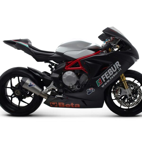 Termignoni Conical Titanium Slip-On Exhaust for MV Agusta F3 675 / 800