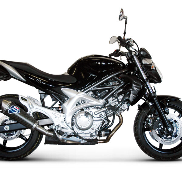 Termignoni Oval Carbon Fiber Slip-On Exhaust for Suzuki Gladius (2009-2019) – Homologated