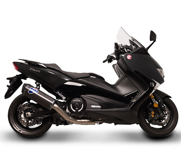 Termignoni Scream Stainless Steel / Carbon Fiber Full Exhaust System for Yamaha TMAX 530 / 560 – Racing