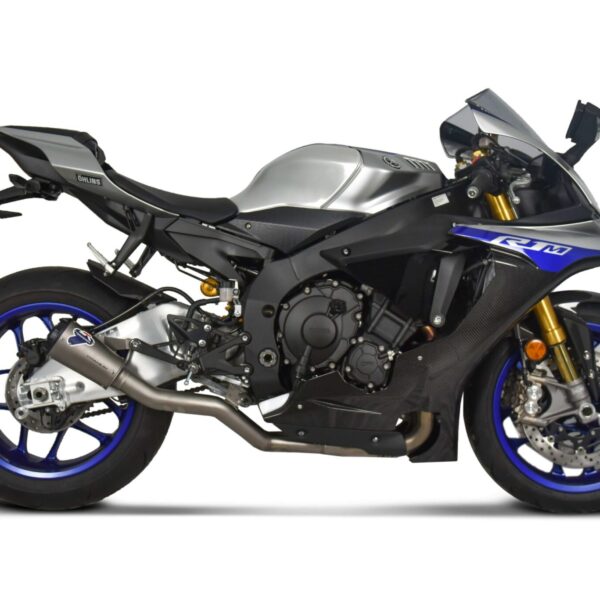Termignoni GP2R Titanium Slip-On Kit with Decat Pipe for Yamaha R1 (2015-2024)
