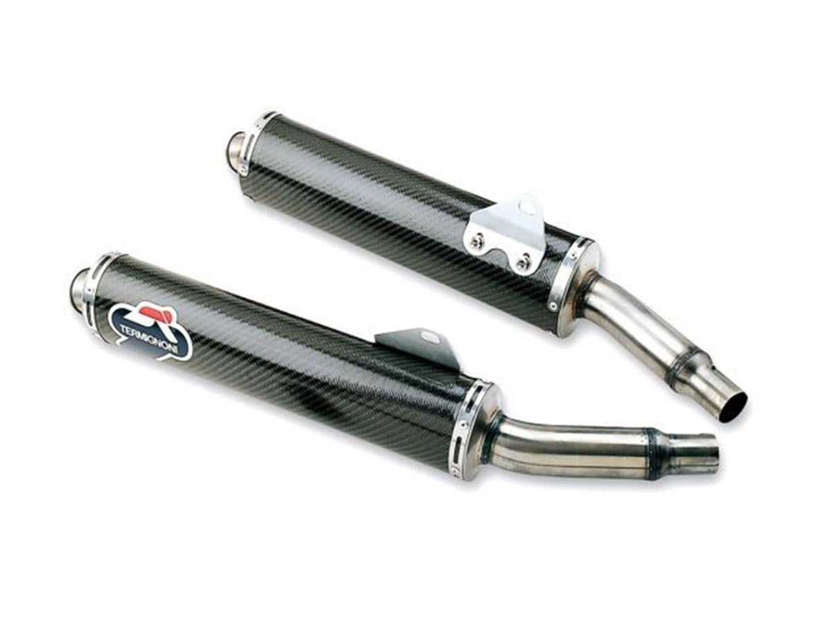bbbbc341a8b3db321647a8e8335345f8_5000x.jpg Termignoni Carbon Fiber Slip-On Exhaust Set for Ducati Monster 620 / 695 / 750 / 800 / 900 / 1000 / S4 – Racing - Image 1