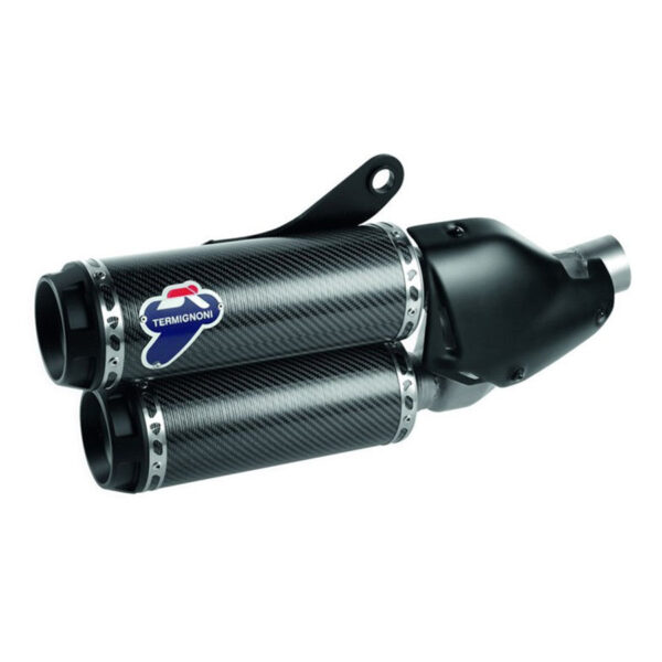 Termignoni Carbon Fiber Slip-On Exhaust Set for Ducati Monster 1200 – Homologated