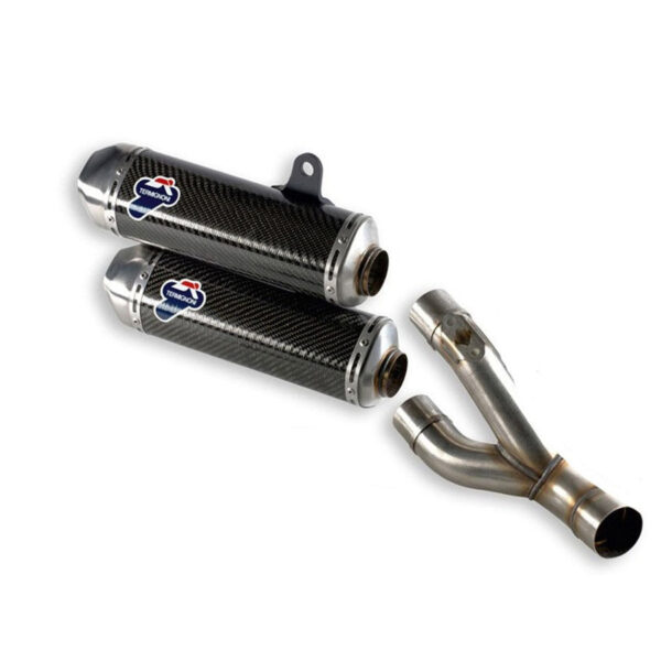 Termignoni Carbon Fiber Slip-On Exhaust Set for Ducati Monster 1100 Evo – Racing