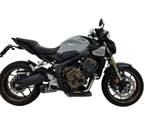Termignoni Conical Stainless Steel Full Exhaust System with Titanium Silencer + Collector for Honda CBR650R / CB650R – Racing
