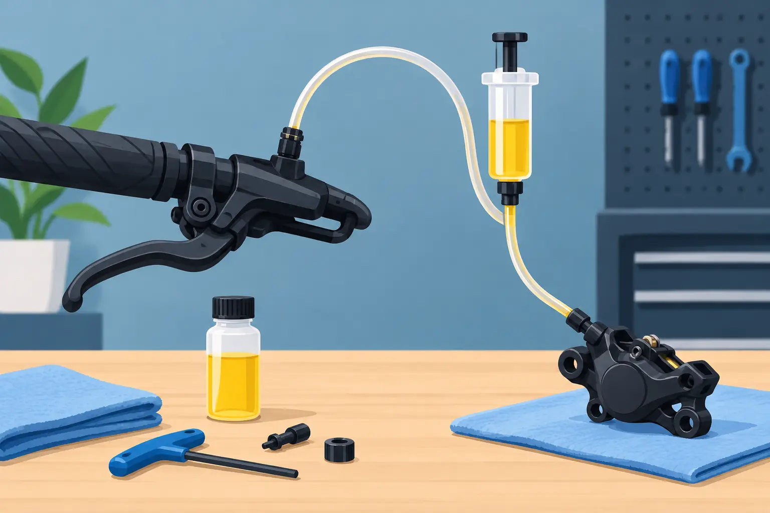 How to Bleed Race Brakes for a Firm Lever