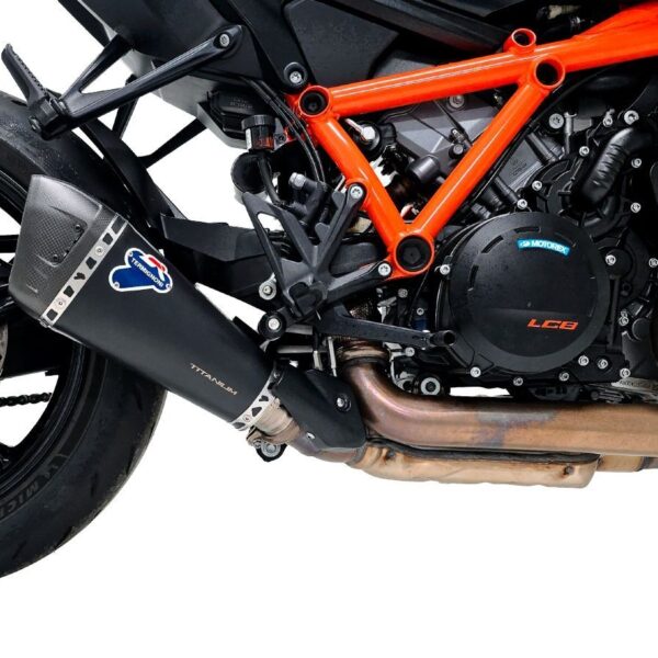 Termignoni Black Titanium Slip-On Exhaust for KTM 1390 Super Duke R (2024-2026) – Homologated