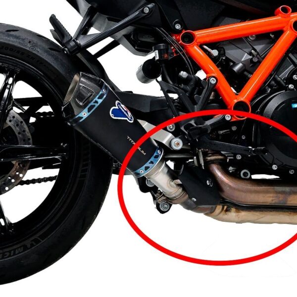 Termignoni Stainless Steel Link Pipe for KTM 1390 Super Duke R (2024-2026) – Racing