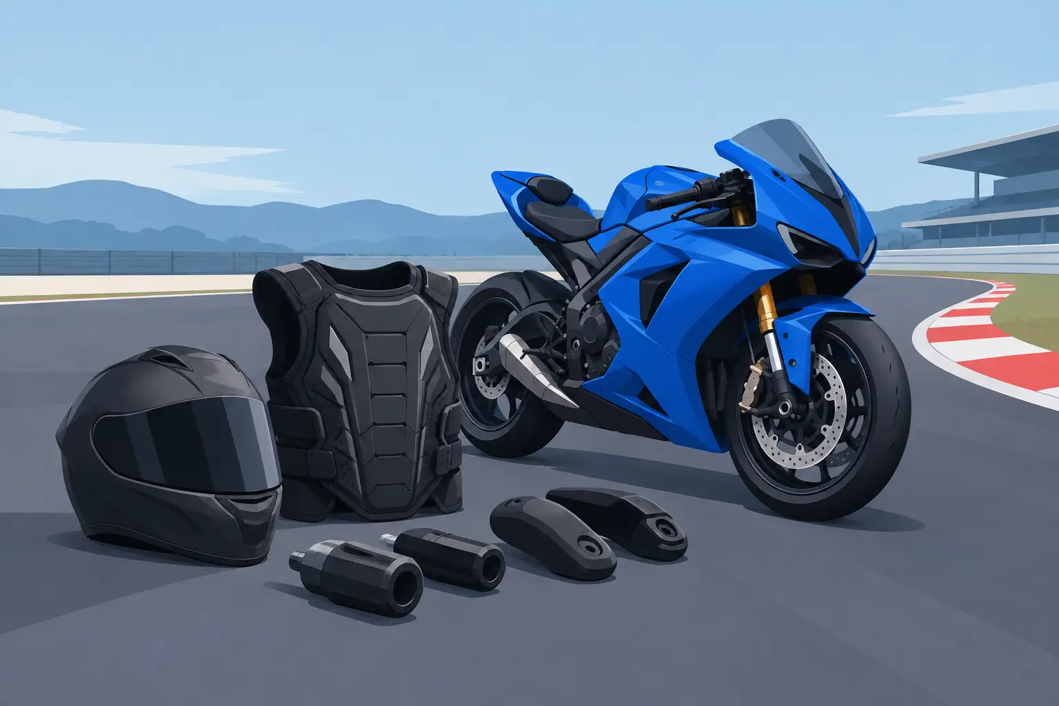 Top Sportbike Crash Protection for Track Riders